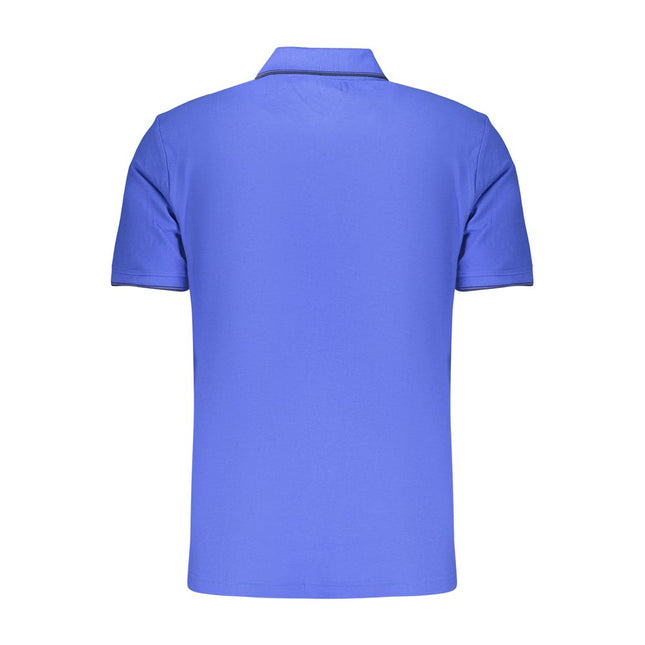 U.S. Grand Blue Cotton Men's Polo Shirt