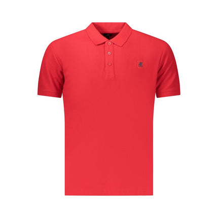 U.S. Grand Red Cotton Men Polo