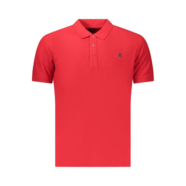 U.S. Grand Red Cotton Men Polo