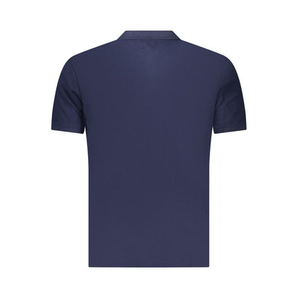 U.S. Grand Blue Cotton Men's Polo Shirt