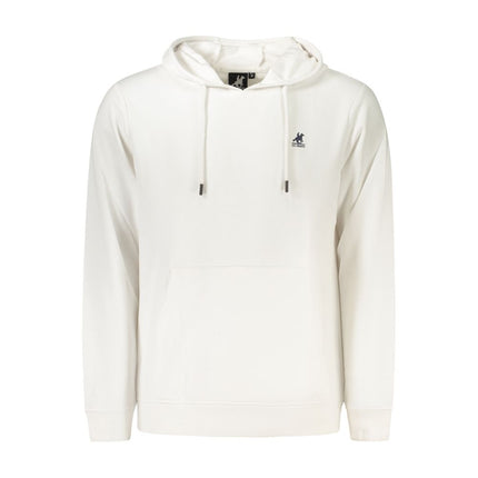 U.S. Grand White Cotton Men Sweatshirt