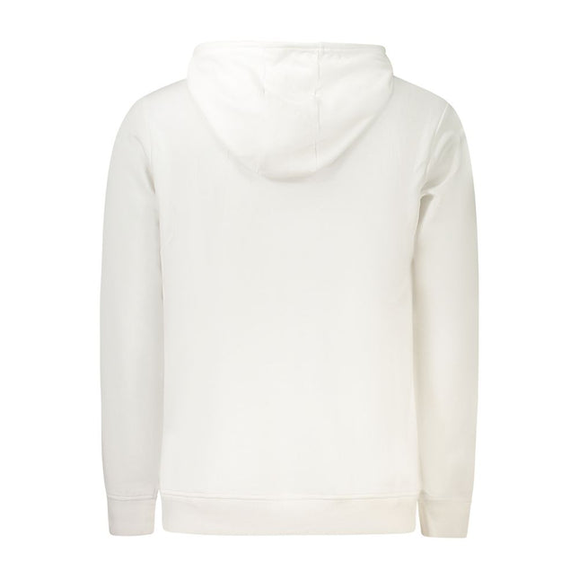 U.S. Grand White Cotton Men Sweatshirt