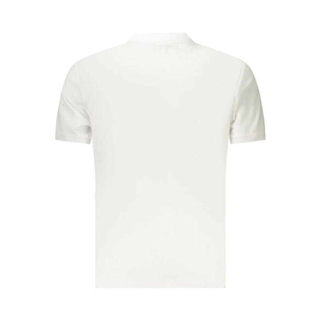 U.S. Grand White Cotton Men's Polo