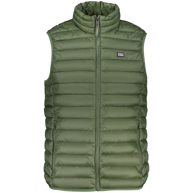 Norway 1963 Verde Polyester Men's Vest