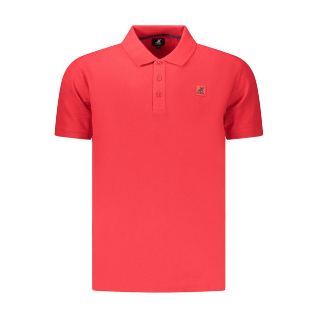 U.S. Grand Polo Red Cotton Men's Polo Shirt