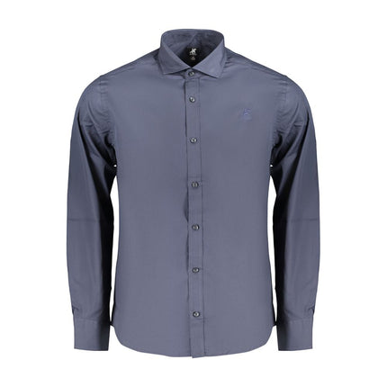 U.S. Grand Blue Cotton Men's Shirt