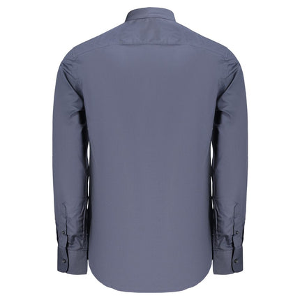 U.S. Grand Blue Cotton Men's Shirt
