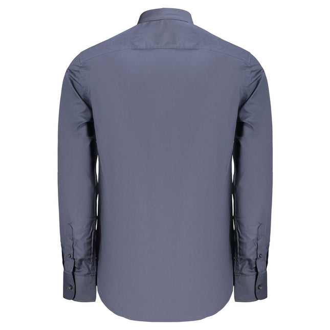 U.S. Grand Blue Cotton Men's Shirt