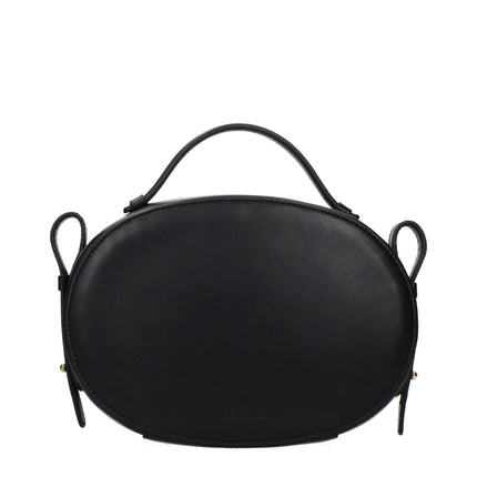 Roberto Cavalli Black Leather Handbag