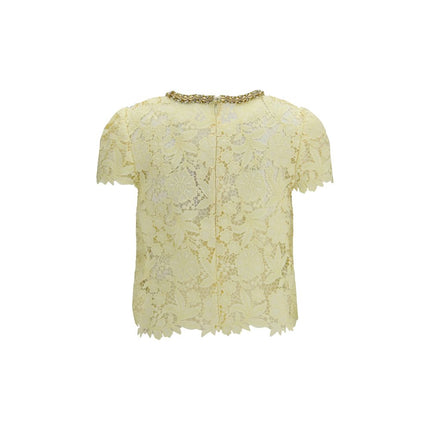 Self-Portrait Bicolor Polyester Blouse