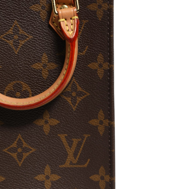 Louis Vuitton Monogram Canvas Petit Sac Plat Bag