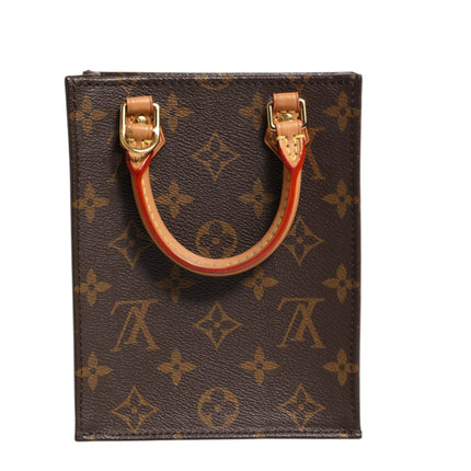 Louis Vuitton Monogram Canvas Petit Sac Plat Bag
