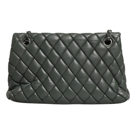 Chanel Quilted Lambskin Leather New Bubble Flap Bag