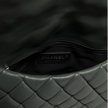 Chanel Quilted Lambskin Leather New Bubble Flap Bag