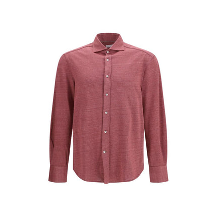 Brunello Cucinelli Multicolor Linen Shirt