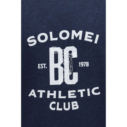 Brunello Cucinelli Blue Cotton Sweatshirt
