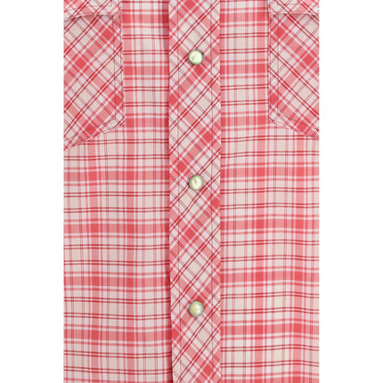 Versace Multicolor Cotton Pattern Shirt