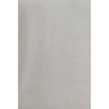 Brooksfield White Linen Shortsleeve Shirt