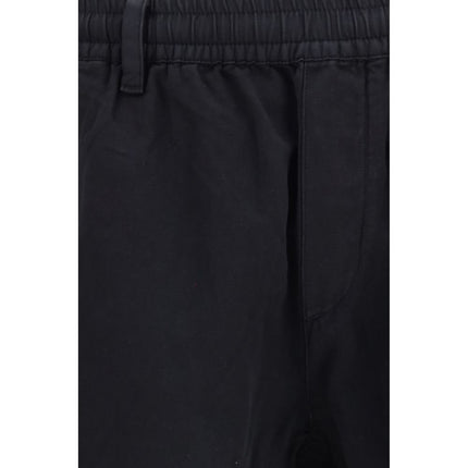 C.P. Company Black Cotton Cargo Pants