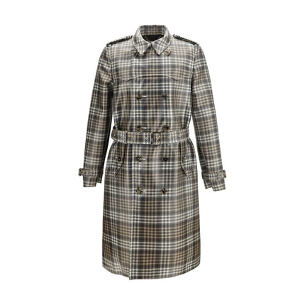 Burberry Brown Polyester Trench Coat