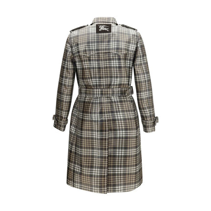Burberry Brown Polyester Trench Coat