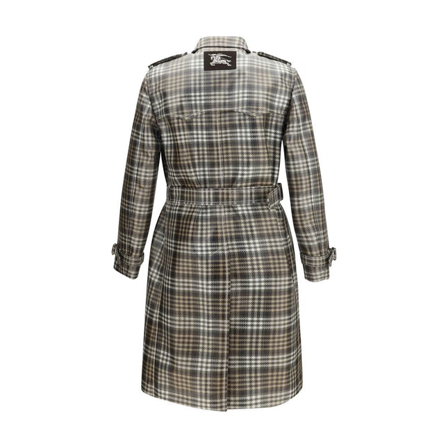 Burberry Brown Polyester Trench Coat