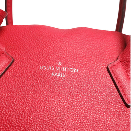Louis Vuitton Griotte Taurillon Leather Soft Lockit MM Crossbody Bag