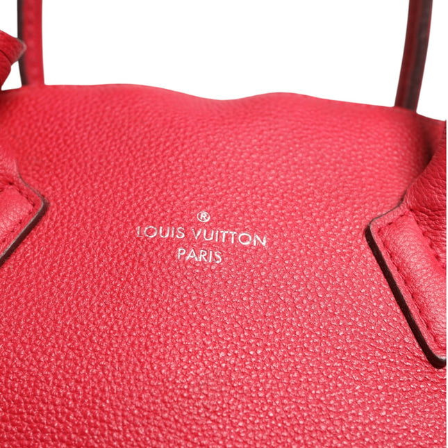 Louis Vuitton Griotte Taurillon Leather Soft Lockit MM Crossbody Bag