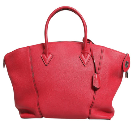 Louis Vuitton Griotte Taurillon Leather Soft Lockit MM Crossbody Bag