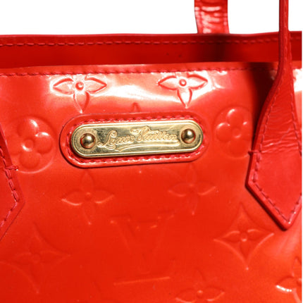 Louis Vuitton Red Monogram Vernis Wilshire PM