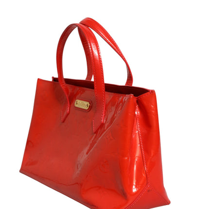Louis Vuitton Red Monogram Vernis Wilshire PM