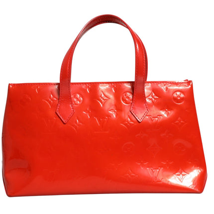 Louis Vuitton Red Monogram Vernis Wilshire PM