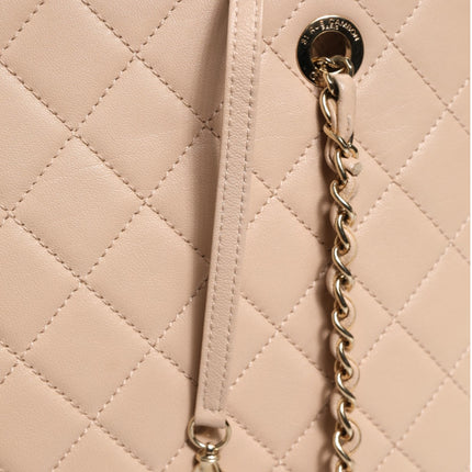 Chanel Quilted Leather Beauty Lock Flap Bag