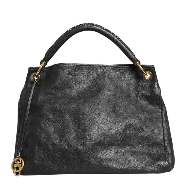 Louis Vuitton Black Monogram Empreinte Artsy MM Handbag