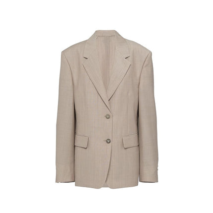 Prada Beige Mohair Blazer