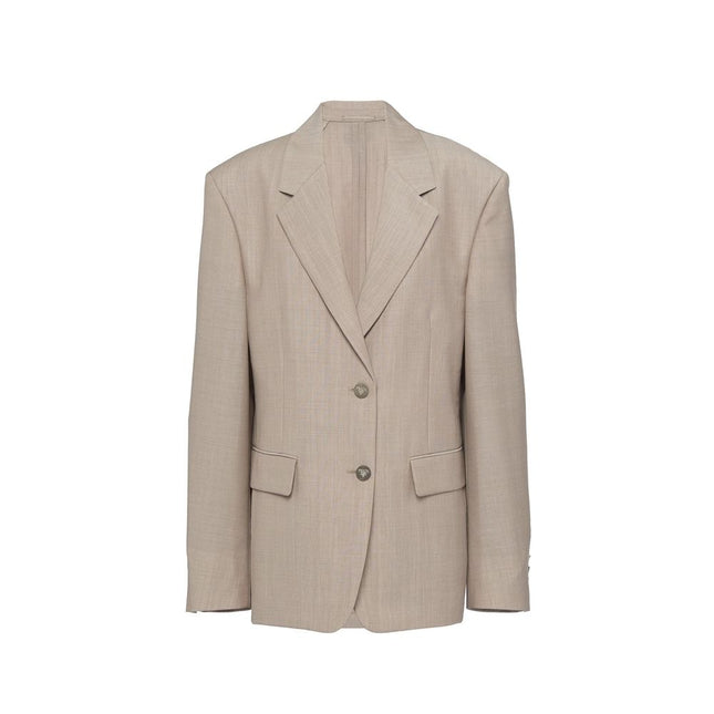 Prada Beige Mohair Blazer