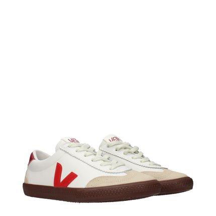 Veja White Leather Sneakers