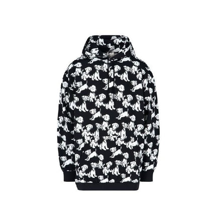 Celine Black Cotton Sweatshirt