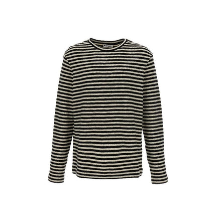 Jil Sander White Wool Long Sleeve T-Shirt