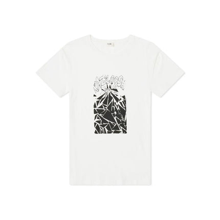 Celine White Cotton T-Shirt