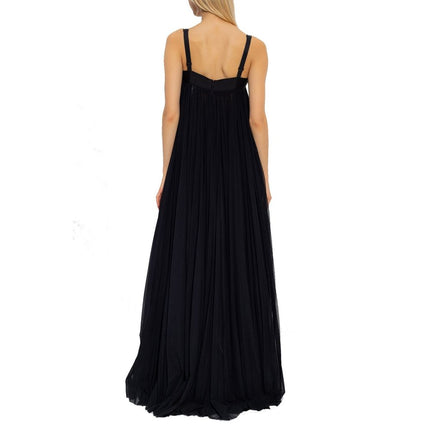 Dolce & Gabbana Black Cotton Casual Dress