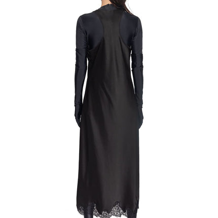 Balenciaga Black Acetate Casual Dress