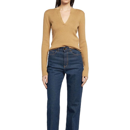 Max Mara Brown Cashmere Sweatshirt