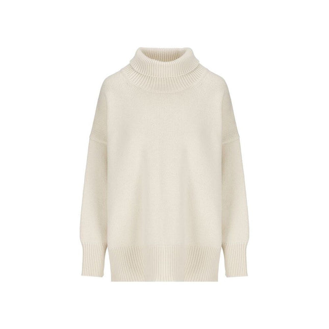 Chloé White Cashmere Turtleneck