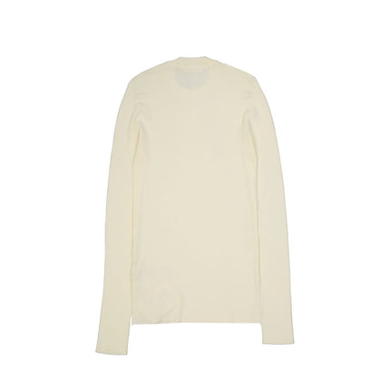 Jil Sander White Cotton Sweatshirt
