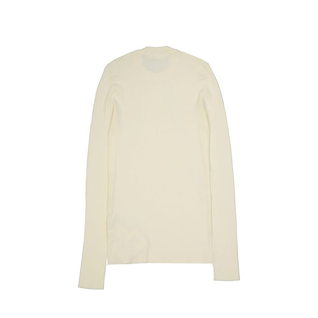 Jil Sander White Cotton Sweatshirt
