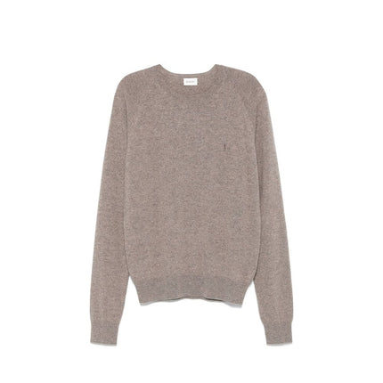 Saint Laurent Brown Cashmere Sweater