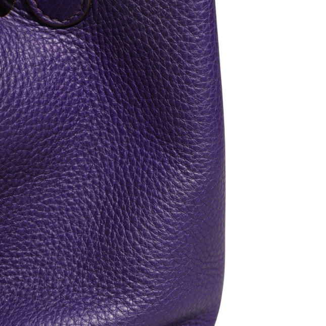 Hermès Picotin Lock PM Clemence Leather Bag