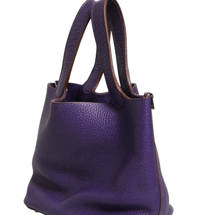 Hermès Picotin Lock PM Clemence Leather Bag