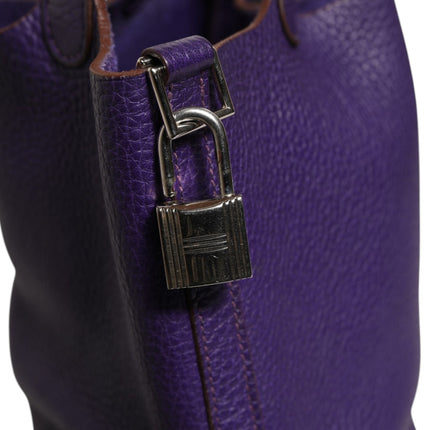Hermès Picotin Lock PM Clemence Leather Bag